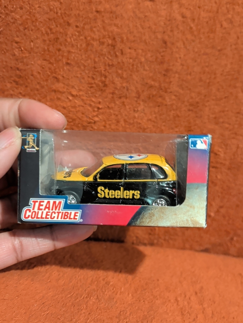 Pittsburgh Steelers Team Collectible Mini Car - Black & Gold